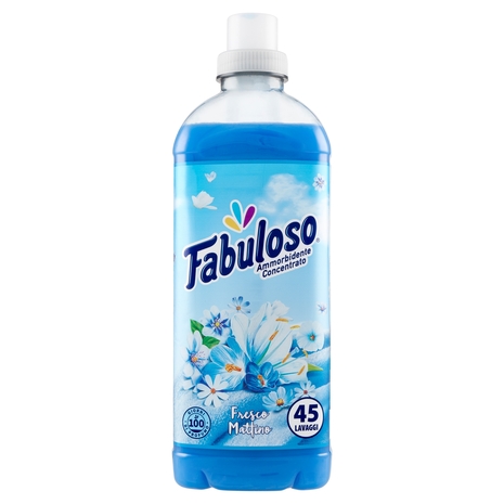 Fabuloso ammorbidente concentrato Fresco mattino 45 lavaggi 1 L